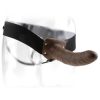 Fetish Fantasy 8 inches Hollow Strap On Brown main