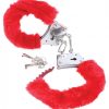 Fetish Fantasy Beginner's Furry Cuffs Red main