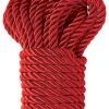 Fetish Fantasy Deluxe Silk Rope Red main