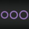 Firefly Halo Medium Cock Ring Purple second
