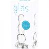 Glas 4 inches Butt Plug Clear Glass second