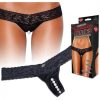 Hustler Stimulating Panties Pearl Pleasure Beads Black M/L main