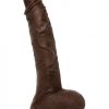 Jason Luv 10 inches Ultraskyn Cock Brown Dildo second