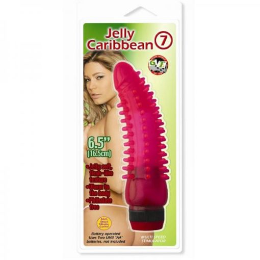 Jelly Caribbean # 7 Vibrator - Pink second