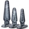 Jet Anal Trainer Kit Carbon Metallic Black 3 Butt Plugs second
