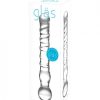 Joystick Glass Dildo Wand Anal & G-Spot Clear second
