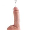 King Cock 8 inches Squirting C*ck Balls Beige second