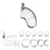 Mancage Chastity 3.5 inches Cock Cage Model 1 Clear second