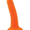 Neo Dual Density 6 inches Cock Neon Orange Dildo main