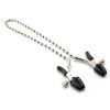 Nipple Clamps Silver Beaded Chain second