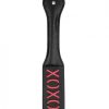 Ouch XOXO Impression Paddle Black main