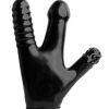 Oxballs Claw Glove Black 3 Finger Dildos main
