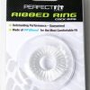 Perfect fit ribbed ring clear second