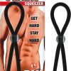 Ram Squeezer Black Cock Ring main