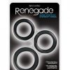 Renegade Diversity Rings Black Pack Of 3 second