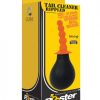 Rooster Tail Cleaner Rippled Orange Anal Douche second