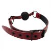 Rouge Ball Gag Burgundy Black second