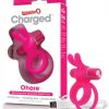 Screaming O Charged Ohare Vooom Mini Vibe Ring Pink second