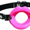 Sex and Mischief Silicone Lips Pink Mouth Gag main