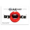 Sex and Mischief Silicone Lips Red Mouth Gag second