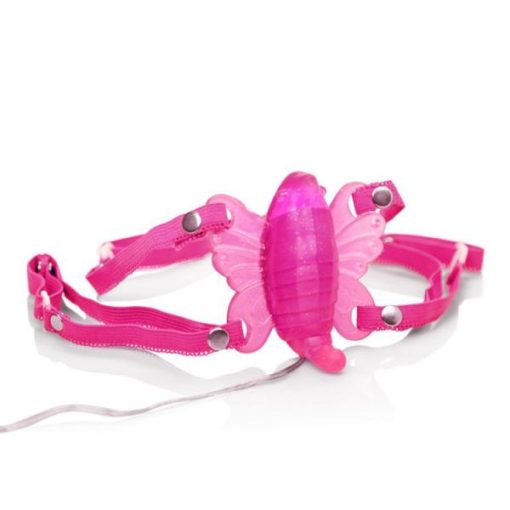 The Original Venus Butterfly Pink Hands Free Vibrator O/S second