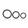 Tri-Rings Set Of 3 Black Rings second