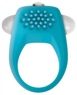 Zero Tolerance The Teal Tickler Vibrating Cock Ring main