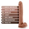 Au Naturel Daddy 14In Dildo Mocha - Image 4