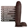 Au Naturel Huge 10In Dildo Chocolate - Image 4
