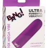 Bang! 10X Mega Vibe Purple Rechargeable Vibrators Main Image