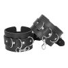 Black & White Hogtie W/ Hand & Ankle Cuffs Bonded Leather - Image 4
