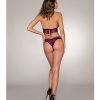 Bralette & Thong Plum O/S Bra Sets 3