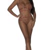 Caramel Kiss Bralette & G- Panty Caramel 2Xl Bra Sets Main Image
