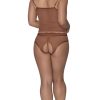 Caramel Kiss Cami & Split Crotch Boy Short Caramel L/Xl - Image 4