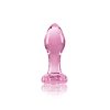 Crystal Flower Pink Butt Plugs Main Image
