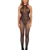 Fishnet Bodystocking Black O/S - Image 3