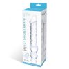 Glas 12In Double Ended Dildo W / Anal Beads Prostate Massagers 3