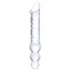 Glas 12In Double Ended Dildo W / Anal Beads - Image 3