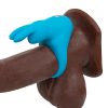 Happy Rabbit Rabbit Cock Ring Blue - Image 3