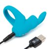 Happy Rabbit Rabbit Cock Ring Blue - Image 4