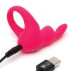 Happy Rabbit Rabbit Cock Ring Pink - Image 4