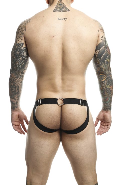Male Basics Dngeon Chain Jockstrap Red O/S (Hanging) - Image 4