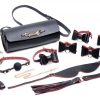 Master Series Black & Red Bow Bondage Set - Image 3