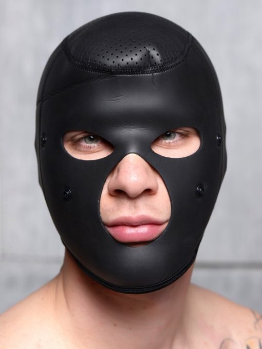 Master Series Scorpion Hood Blindfold & Face Mask Neoprene - Image 4