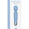 Mini Halo Powder Blue Rechargeable Vibrators Main Image