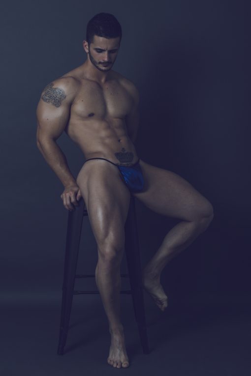Mob Mirror G String Blue S/M - Image 4