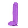 Neo 10In Dual Density Dildo Neon Purple Large Dildos 3