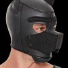 Neoprene Puppy Hood Black Restraints Main Image