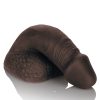 Packer Gear 5In Silicone Penis Black Fleshlights and Packers Main Image