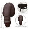 Packer Gear 5In Silicone Penis Black - Image 3